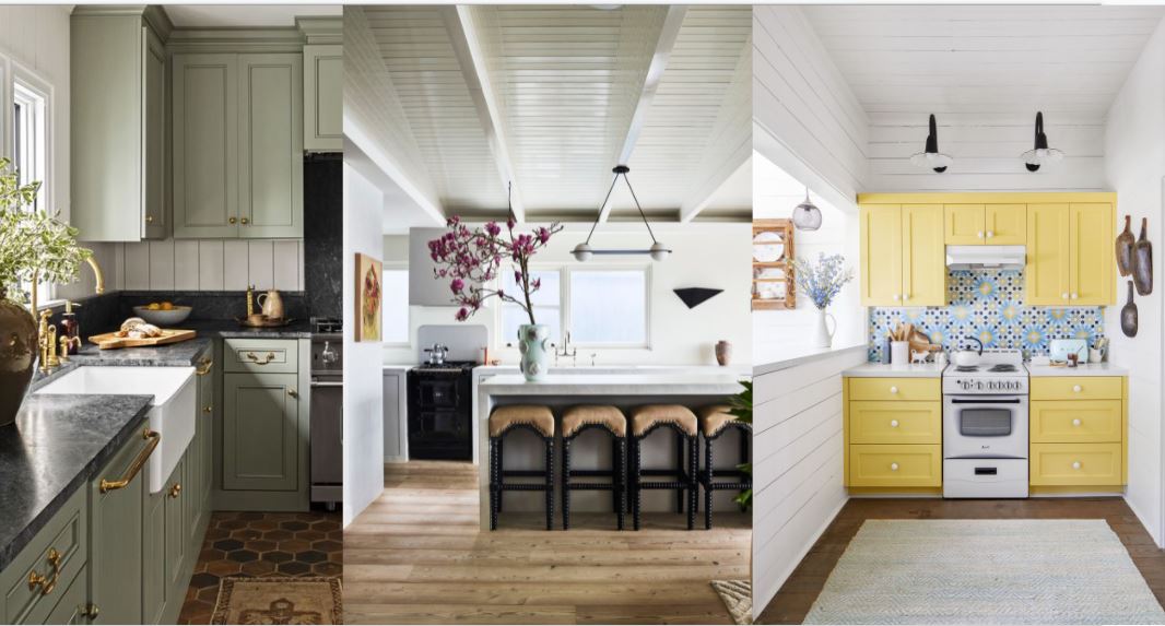 Colored Spaces: Kitchen Design