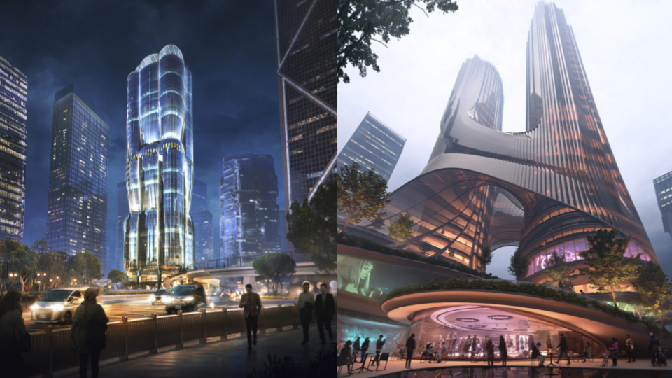Zaha Hadid’s Futuristic Buildings in China